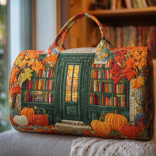 Cozy Book Store Quilted Duffle Bag GFTONT2591