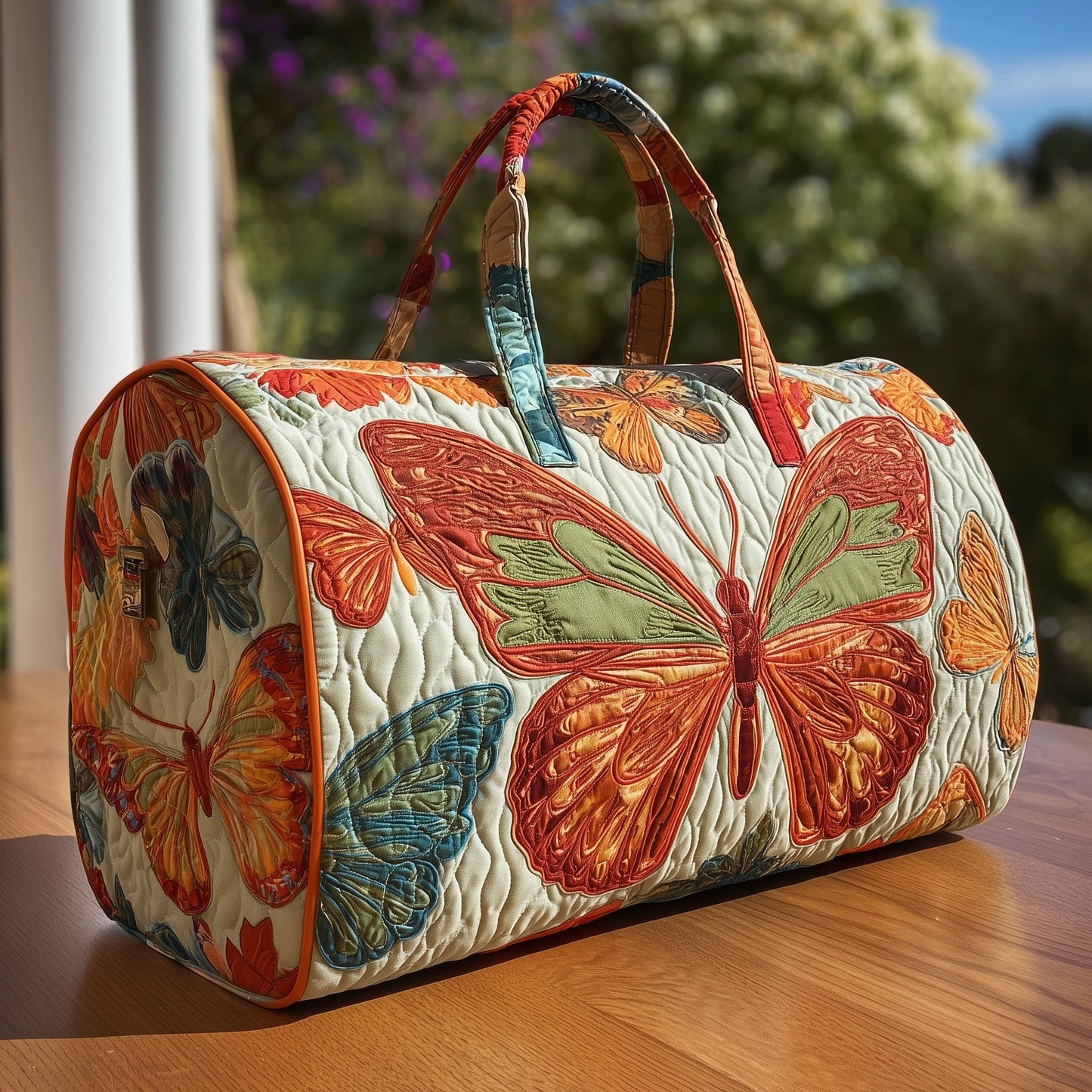 Butterfly Quilted Duffle Bag GFTONT2611