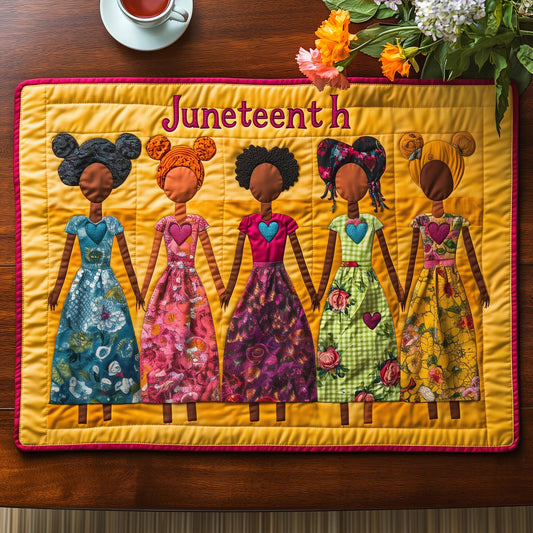 Juneteenth Quilted Placemat GFTONT262