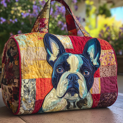Bulldog Quilted Duffle Bag GFTONT2633