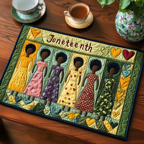 Juneteenth Quilted Placemat GFTONT265