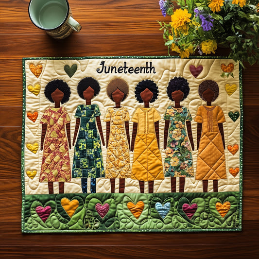 Juneteenth Quilted Placemat GFTONT267