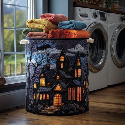 Haunted Manor Quilted Laundry Basket GFTONT2722