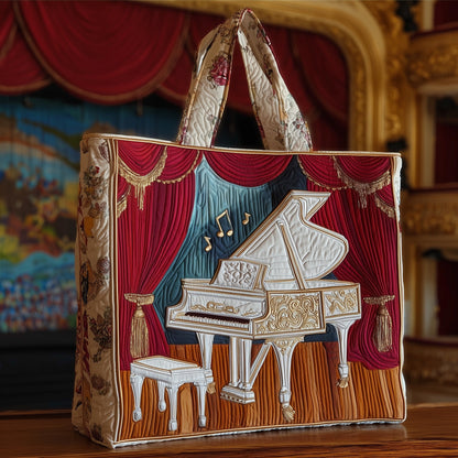 Theater Piano Quilted Tote Bag GFTONT2758