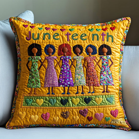 Juneteenth Quilted Pillow Case GFTONT277