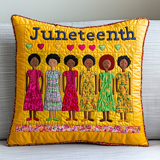Juneteenth Quilted Pillow Case GFTONT278