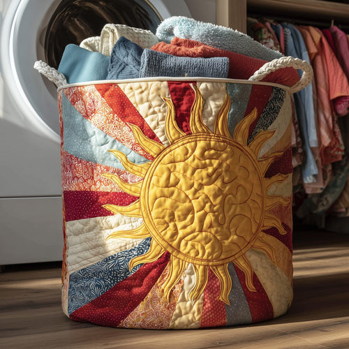 Hippie Sun Quilted Laundry Basket GFTONT2792