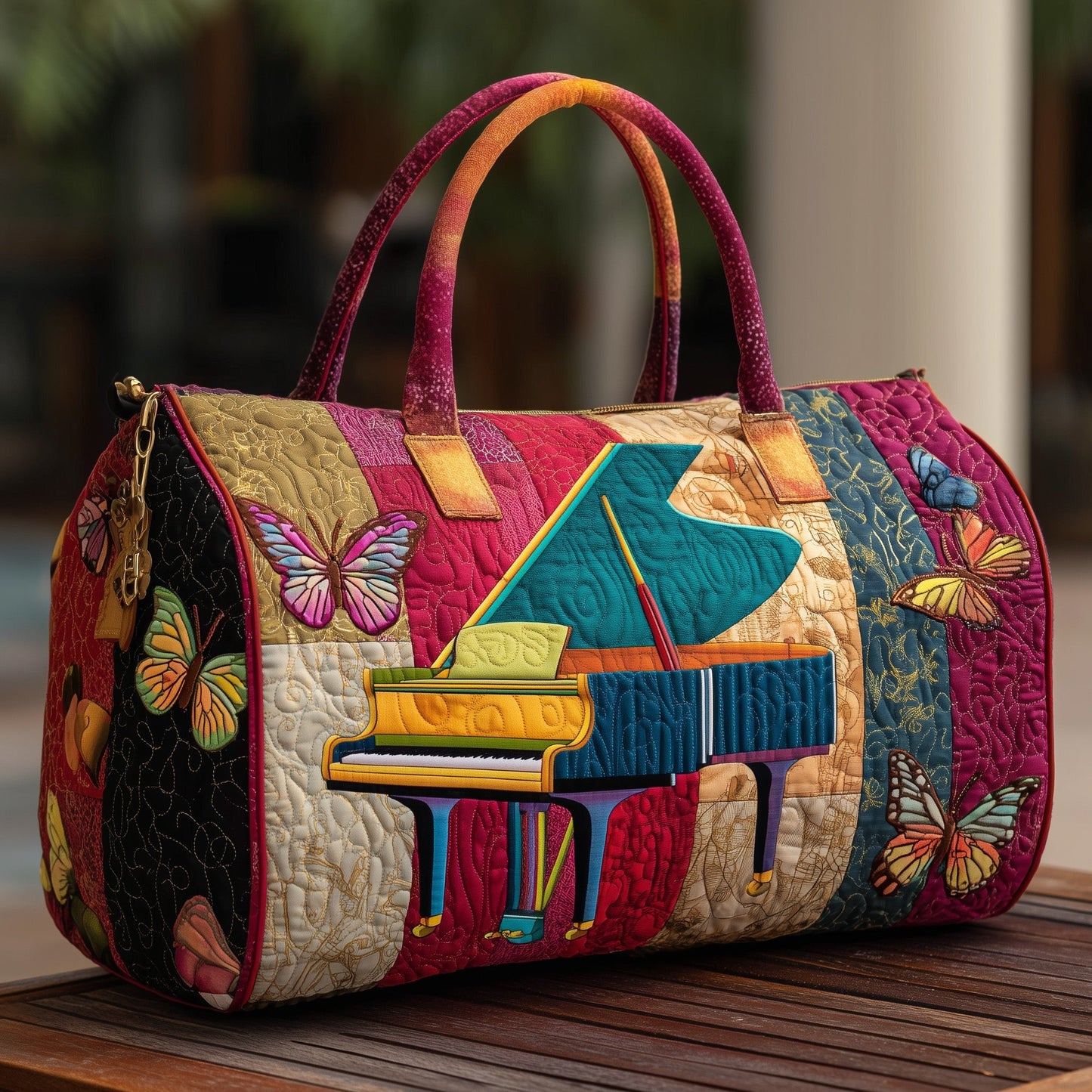 Piano Quilted Duffle Bag GFTONT2800