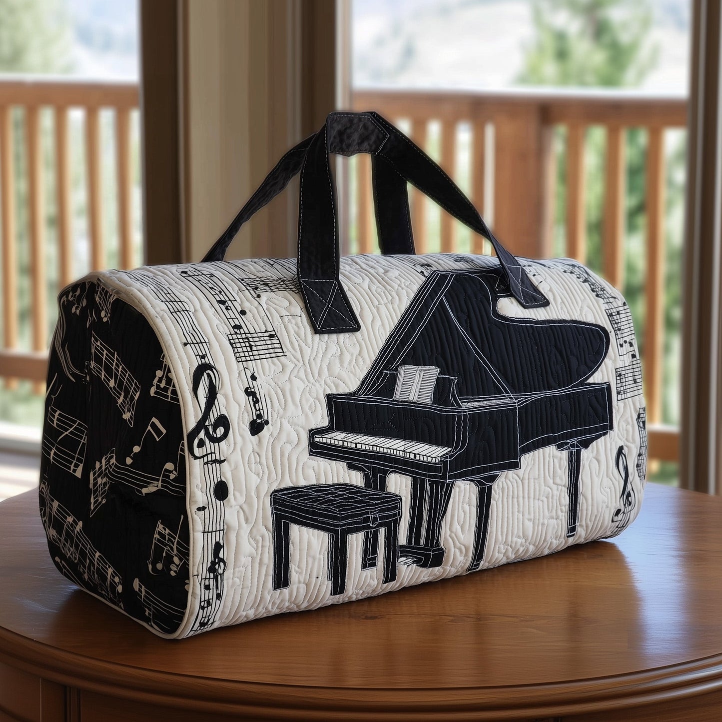 Piano Quilted Duffle Bag GFTONT2803