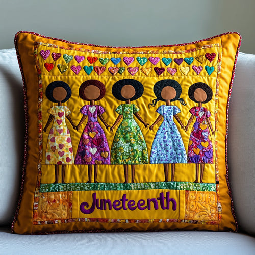 Juneteenth Quilted Pillow Case GFTONT280
