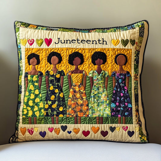 Juneteenth Quilted Pillow Case GFTONT281