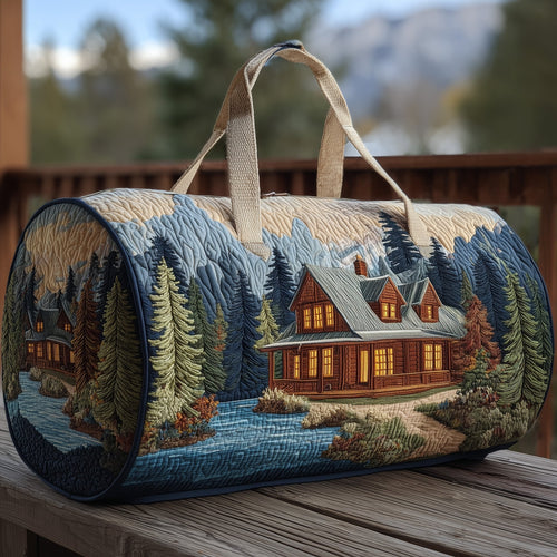 Mountain Cabin Quilted Duffle Bag GFTONT2821