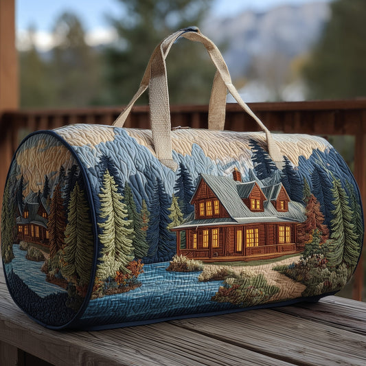 Mountain Cabin Quilted Duffle Bag GFTONT2821