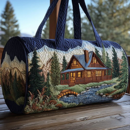 Mountain Cabin Quilted Duffle Bag GFTONT2822