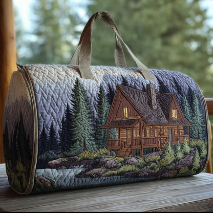 Mountain Cabin Quilted Duffle Bag GFTONT2823