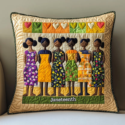 Juneteenth Quilted Pillow Case GFTONT284