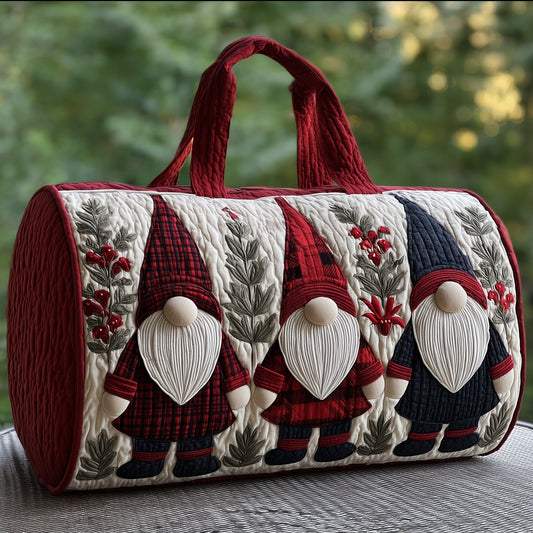 Winter Gnome Quilted Duffle Bag GFTONT2853