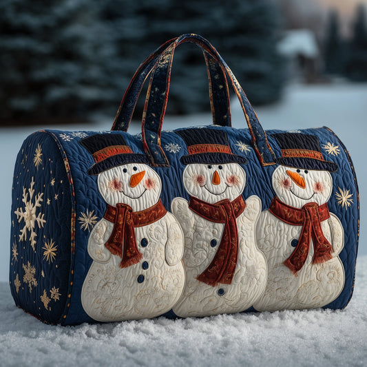 Frosty Snowman Quilted Duffle Bag GFTONT2860