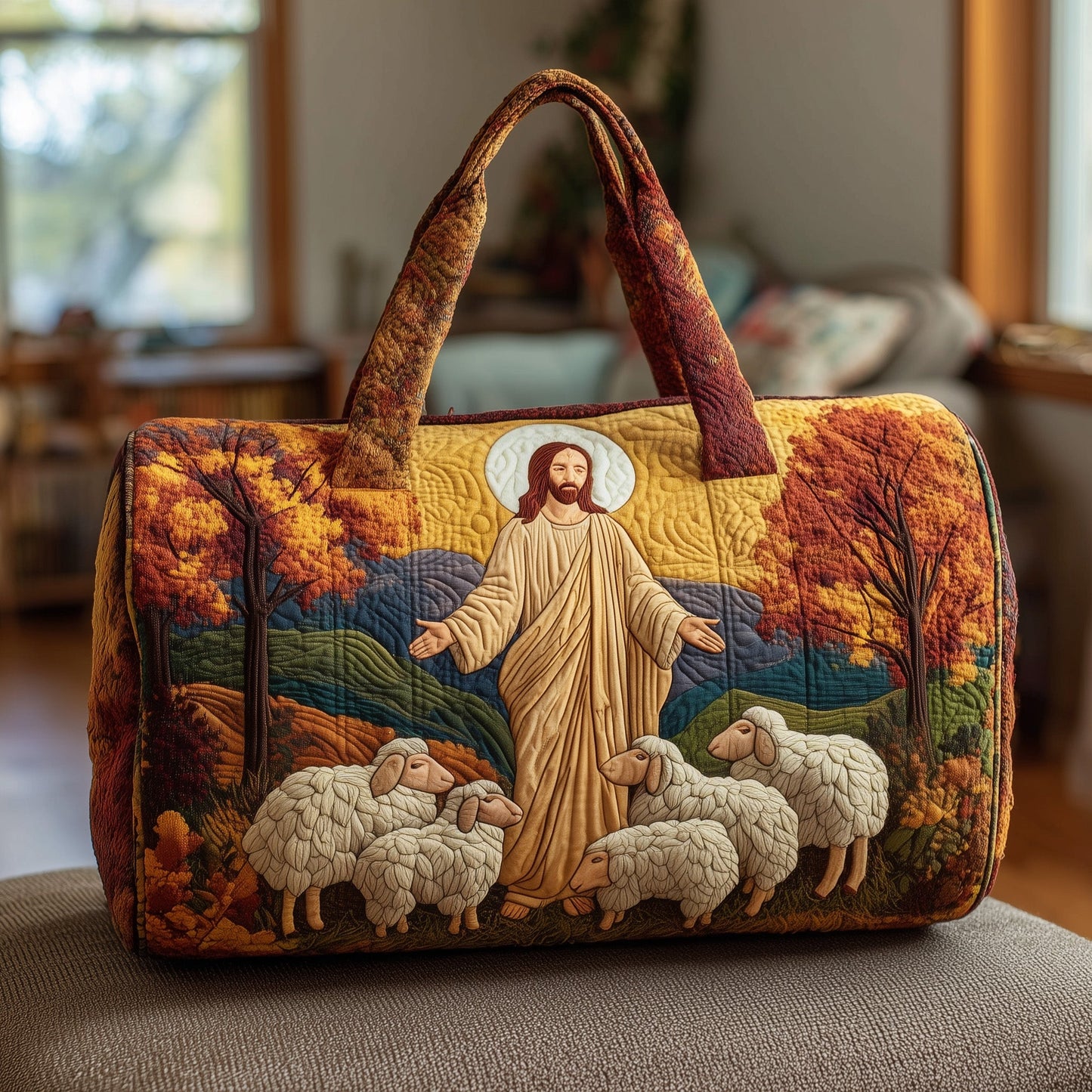 Jesus Quilted Duffle Bag GFTONT2919