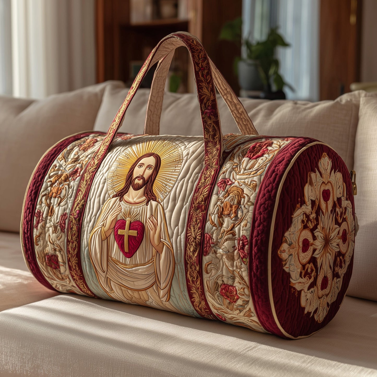 Jesus Quilted Duffle Bag GFTONT2921