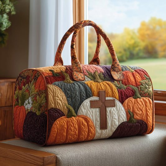 Fall For Jesus Quilted Duffle Bag GFTONT2924