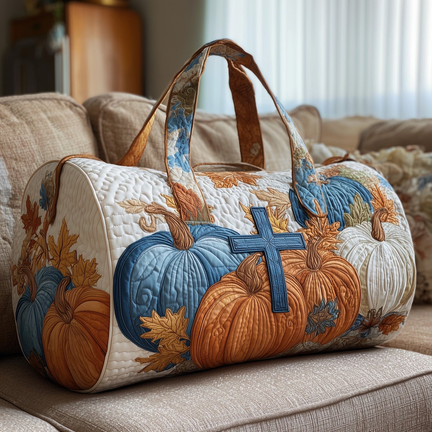 Fall For Jesus Quilted Duffle Bag GFTONT2927