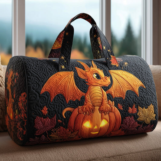 Halloween Dragon Quilted Duffle Bag GFTONT2974