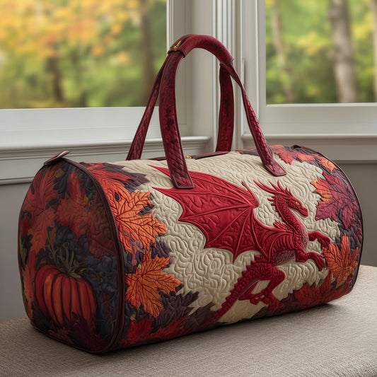 Autumn Dragon Quilted Duffle Bag GFTONT2982