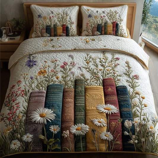 Rustic Books Duvet Cover Set GFTONT3023