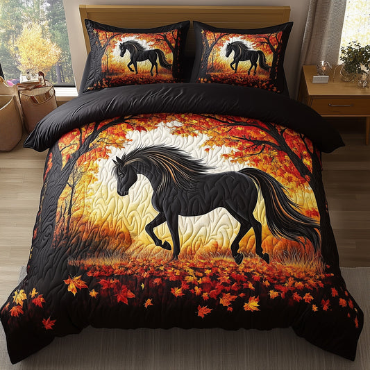 Autumn Horse Duvet Cover Set GFTONT3043