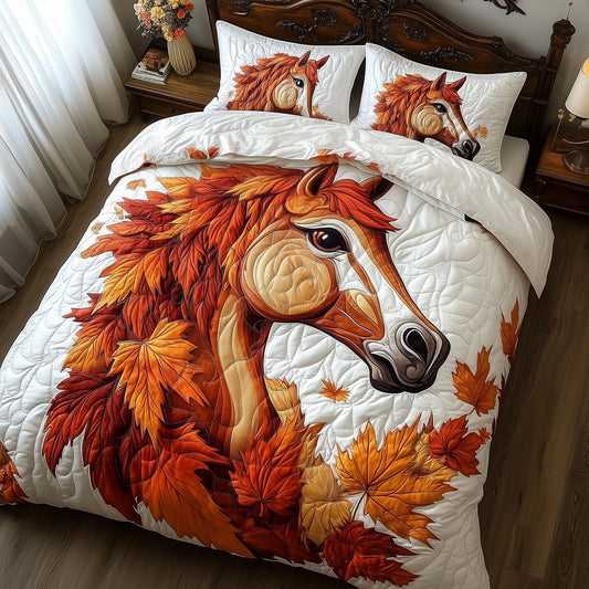 Autumn Horse Duvet Cover Set GFTONT3046