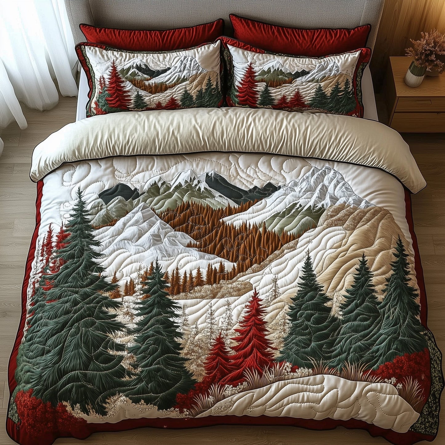 Christmas Land Duvet Cover Set GFTONT3056