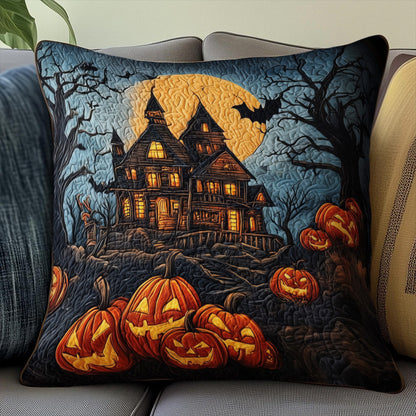 Spooky Manor Quilted Pillow Case GFTONT3092