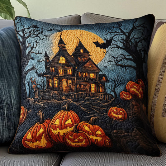 Spooky Manor Quilted Pillow Case GFTONT3092