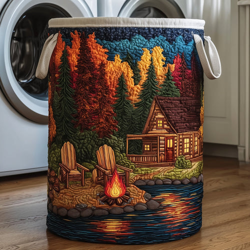 Midnight Harmony Quilted Laundry Basket GFTONT3118