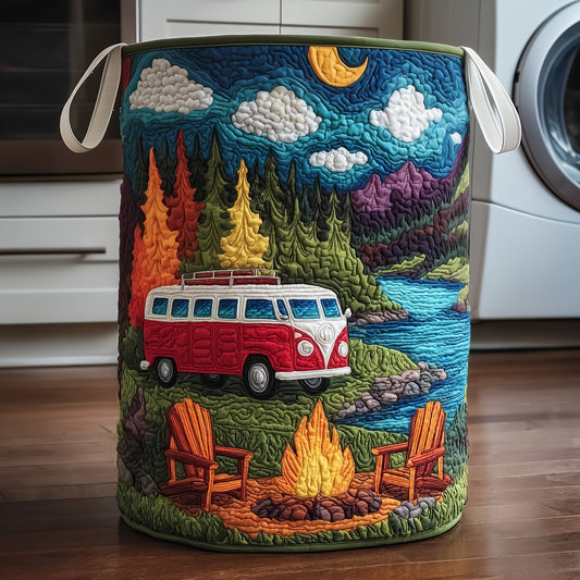 Midnight Delights Quilted Laundry Basket GFTONT3121