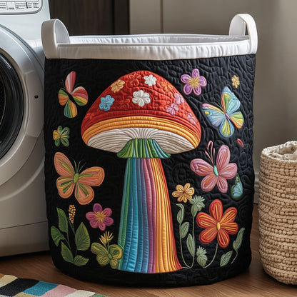 Toadstools Quilted Laundry Basket GFTONT3155
