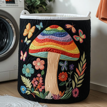 Toadstools Quilted Laundry Basket GFTONT3156