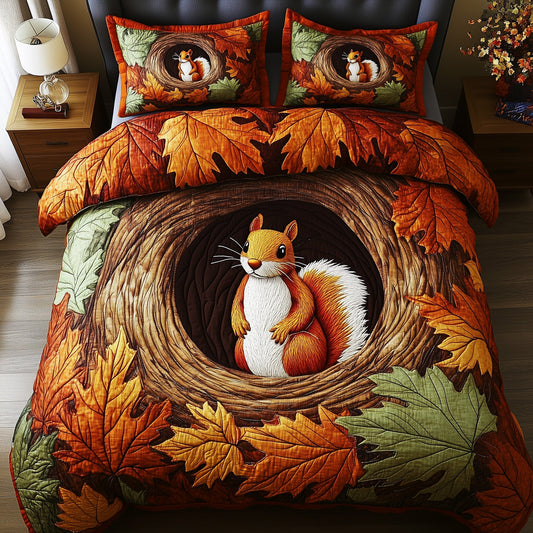 Squirell Drey Duvet Cover Set GFTONT3238