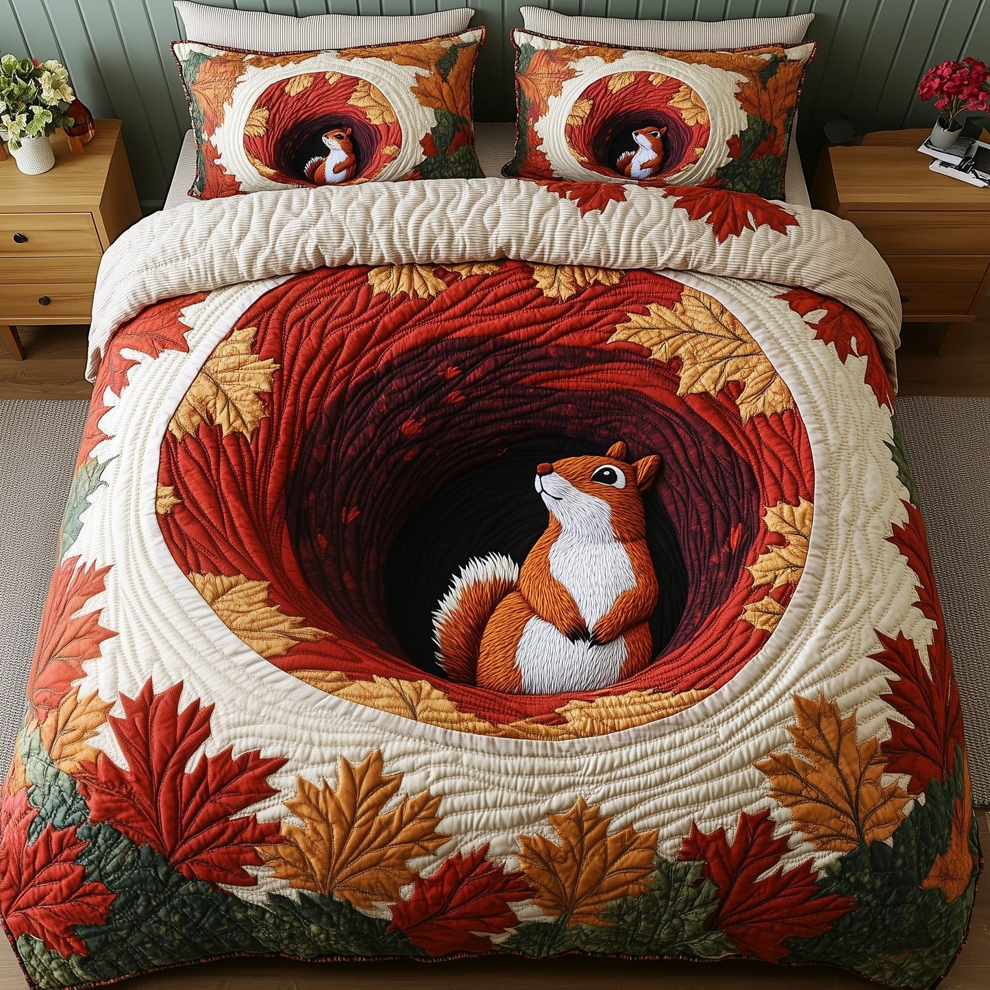 Squirell Nest Duvet Cover Set GFTONT3239