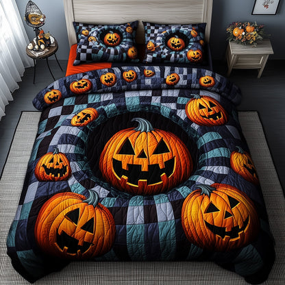 Halloween Illusion Duvet Cover Set GFTONT3243