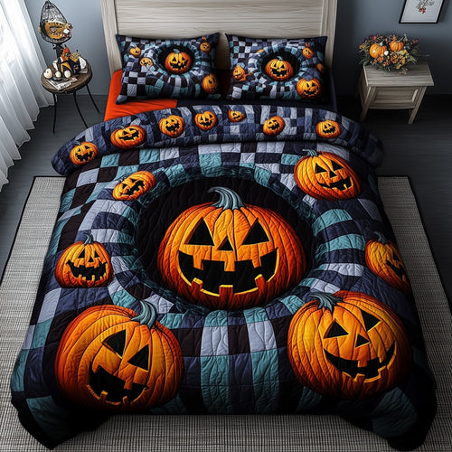 Halloween Illusion Duvet Cover Set GFTONT3243