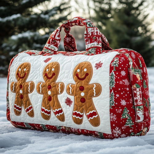 Gingerbread Quilted Duffle Bag GFTONT3344