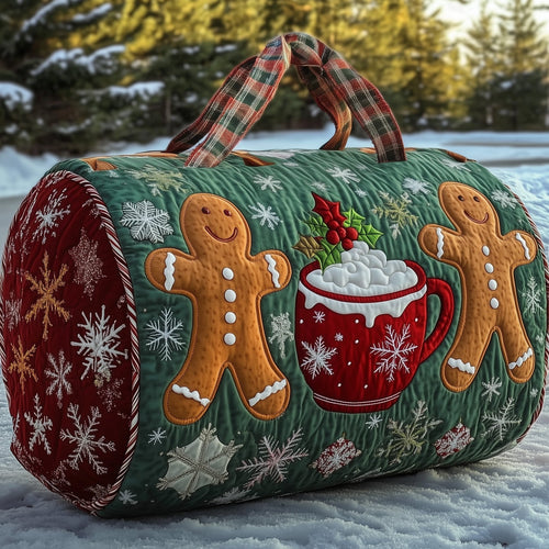Gingerbread Quilted Duffle Bag GFTONT3345