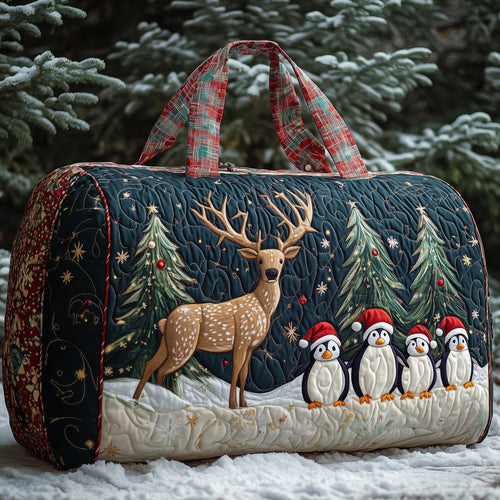 Winter Scene Quilted Duffle Bag GFTONT3348