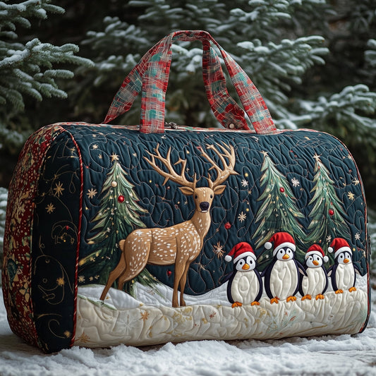 Winter Scene Quilted Duffle Bag GFTONT3348