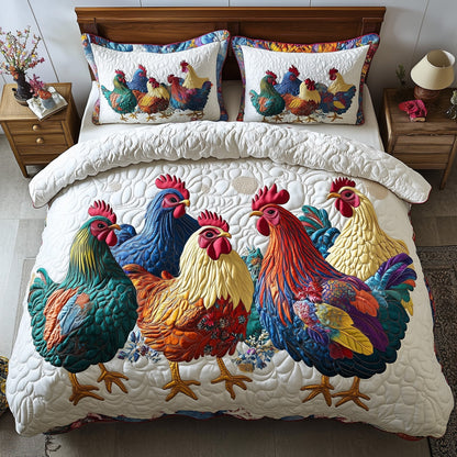 Chicken Gang Duvet Cover Set GFTONT3386