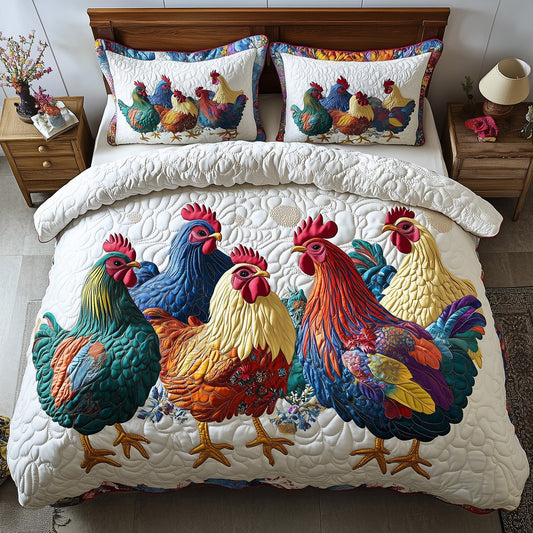 Chicken Gang Duvet Cover Set GFTONT3386
