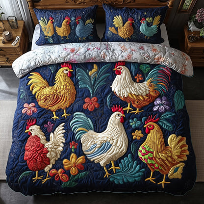 Chicken Gang Duvet Cover Set GFTONT3387
