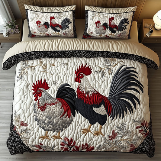 Rustic Chickens Duvet Cover Set GFTONT3389